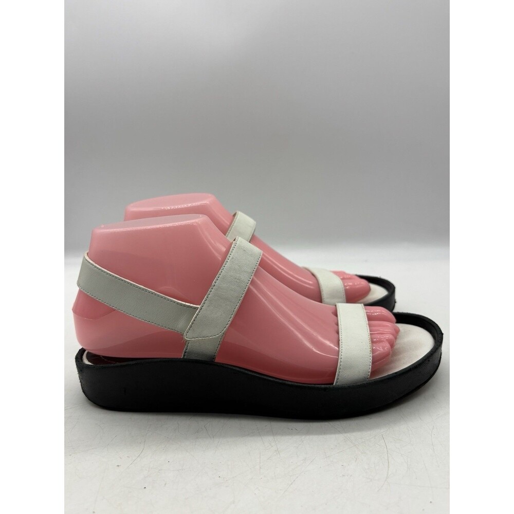 Balenciaga Sandals Strappy Flat Women’s Size EU 37 US 6.5-7 White SEE PHOTOS - Picture 2 of 12